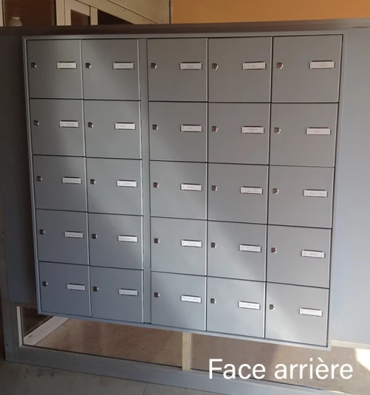 Aperçu Boite aux lettres collective Loft Double face arrière