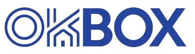 logo okbox bleu