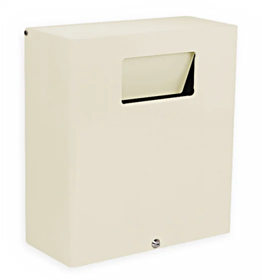 Aperçu Corbeille beige 40 litres hall d'immeuble