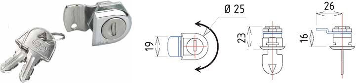 Batteuse Rotor et stator en zamak